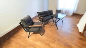 Pimango Pi Locca Bahçe Balkon Mobilyası Antrasit 3+1+1 ve Perla Masa - 3