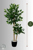 Yapay Benjamin Ağacı 2 Dal 110 Cm - 2
