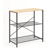 Eportatif Çok Amaçlı Mutfak Rafı Bangosu Masa Geniş Çam 1439 - 4