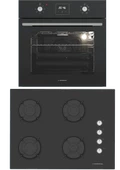 Termikel Ankastre Set (BO O64D5C B + BH P7144C B) - 1