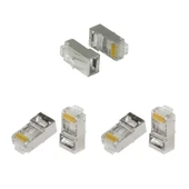 FRISBY FNW-RJ4522N RJ45 FTP CAT6 KONNEKTOR METAL 100LÜ PAKET - 3