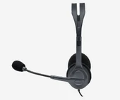LOGITECH H111 STEREO KULAKLIK SİYAH 981-000593 - 2
