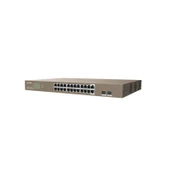 IP-COM G3326P-24-410W 24 PORT GIGABIT+ 2X1GB SFP (COMBO) UPLINK L2 YÖNETİLEBİLİR 370W POE SWITCH - 1