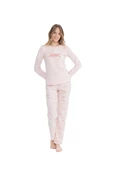 U.S. Polo Assn. 17122 Kadın Yuvarlak Yaka Pijama Takımı - 3