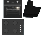 Termikel Ankastre Set (BO O6555C DB + BH P7144C B + CH C6532C BB) - 1