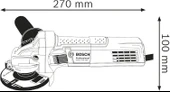 Bosch Professional GWS 750-115 mm Avuç Taşlama Makinesi - 0601394000 - 2