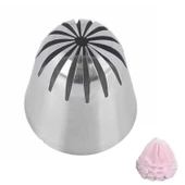 Büyük Boy Kapalı Yıldız 14 Diş Krema Duyu 35x4x45 Mm | İthal Krema Torbası Hediye (DY-901) - 2