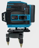 Plus Çift Akülü 12 Köşe 360° 58Vf Otomatik Hizalamalı Lazer Metre (Mavi) EEA302 (B) - 2