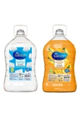 Saloon Sıvı Sabun Beyaz Sabun Kokulu 3 lt + Taze Mango 3 lt - 1