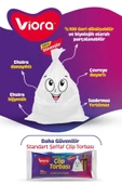 viora Standart Mini Boy 6 Paket Çöp Torbası 40x50 Cm 180'li Rulo Çöp Poşeti - 1