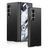 Galaxy Z Fold 6 Kılıf Titanyum Metal Tasarımlı  Kıpta Caz Kapak - 2
