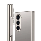 Galaxy Z Fold 6 Kılıf Titanyum Metal Tasarımlı  Kıpta Caz Kapak - 8