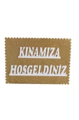 Kına Atölyesi Kınamıza Hoşgeldiniz Köpüklü Strafor Yazı - 4