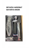 Bereket Hırdavat Beyazsu Akrobat Batarya Krom - 1