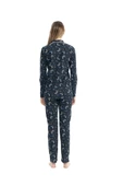 U.S. Polo Assn. 17119 Kadın Boydan Düğmeli Pijama Takımı - 2