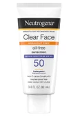 Neutrogena Clear Face SPF50 Yüz İçin Yağsız Güneş Kremi 88ML - 1