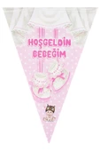 Kına Atölyesi Hoşgeldin Bebeğim Flama - 3