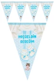 Kına Atölyesi Hoşgeldin Bebeğim Flama - 1