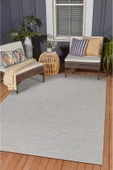 Natura Premium Kalite Kaymaz Tabanlı Doğal Yıkanabilir Kilim Oturma Odası Balkon Bahçe Mutfak Kilim - 4