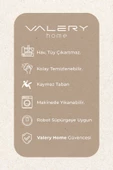 Letty Vl Makinada Yıkanabilir Kaymaz Tabanlı Kesme Rulo Halı Yolluk Kiremit - 5