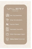 Vl Yıkanabilir Premium Ponpon Saçaklı Kaymaz Taban Post Peluş Banyo Paspası 2'li Takım Siyah - 5