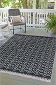 Arya Vl Çift Taraflı,katlanabilir,yıkanabilir,yüksek Kalite Pamuk Salon,oturma Odası,balkon Kilim - 4