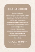 Vl Yıkanabilir Kaymaz Tabanlı Axel Kesme Rulo Halı Yolluk Yaprak Desenli - 4