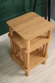 ÇMD ÇAKIR MOBİLYA DEKORASYON Castagno Komodin: Minimalist Mdf Ve Ahşap Tasarım H:60 X 39 X 39 - 5