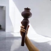 Damla Plastik Sehpa Ayağı 42 cm Ahşap Desenli Orta Sehpası Ayak Zigon Sehpa Mobilya Ayakları 1 Adet thumbnail 8