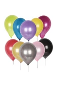 Kına Atölyesi Metalik Parlak Balon 10 Adet - 1
