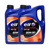 Elf Evolution 500 TS 20W-50 Motor Yağı 2 x 4 L thumbnail 1
