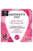 Summers Eve Sheer Floral Özel Bölge Temizlik Mendili 16 Adet - 1