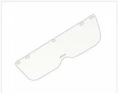 Maske Yedek Yarım Cam Tırpan Maske Yedek Camı - 1