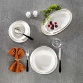 Schafer Ella Yemek Takımı 56 Parça-Beyaz - 5