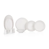 Schafer Ella Yemek Takımı 56 Parça-Beyaz - 9