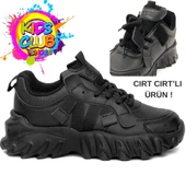 Cool Verom Bağcık Görünümlü Cırt Cırtlı Sneaker Ortopedik Çocuk Spor Ayakkabı - 1
