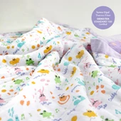 Milk&Moo Müslin Battaniye Elyaf Dolgulu Milk&Moo Friends thumbnail 4