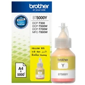 Brother BT5000Y Yellow Sarı 5.000 Sayfa Şişe Mürekkep DCP-T300-310-500-510-700-710 MFC-T800-810 - 1