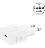 Samsung 25W Type-C Hızlı Şarj Adaptörü , Beyaz, Samsung Türkiye Garantili - Ep-T2510nwegww - 1