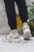 Lumberjack Lumas Bej Eva Kauçuk Kadın Sandalet - 4