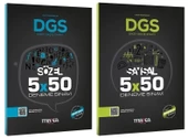 Marka DGS Sözel + Sayısal 10x100 Deneme 2 li Set 100 Soruluk Marka Yayınları - 1
