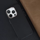 Apple iPhone 15 Pro Max Kılıf Magsafe Şarj Özellikli PU Deri  Adora Kapak - 7