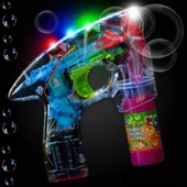 2 ADET VIP RENKLİ IŞIKLI KÖPÜK TABANCASI BUBBLES GUN BALONCUK TABANCASI +4 ADET YEDEK KÖPÜK SOLÜSYON - 5