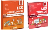 Gizli 2025 8. Sınıf Lgs Fen Bilimleri + Türkçe Alıştırmalı Soru Bankası Seti 2 Kitap - 1