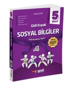 Gizli Yayınları 2025 5. Sınıf Sosyal Bilgiler Değerlendirme Föyleri Gizli Kuşak Serisi - 1