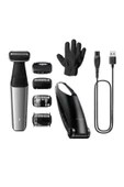 PHİLİPS S5887/10 Islak/Kuru Sinek Kaydı Tıraş Makinesi - Banyo Vücut Bakım - Kulak/Burun/Kaş Düzeltici Set - 4