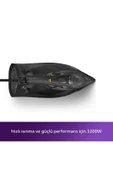 PHİLİPS Buharlı Ütü 7500 Serisi Siyah Azur Dst7511/80 3200W Üstün Performans 215Mseri - 1