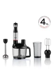 ARZUM Mutfak Robotu Seti Çok Amaçlı Blender Set Siyah - 1
