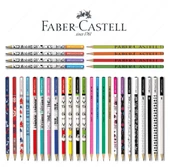 Sırımsı Faber Castel Lüx Mercanlı Karışık Yuvarlak Kurşun Kalem 12 Adet - 1