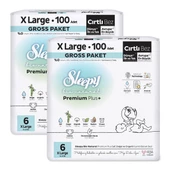 Sleepy Bio Natural Premium Plus Gross Paket Bebek Bezi 6 Numara Xlarge 200 Adet - 3